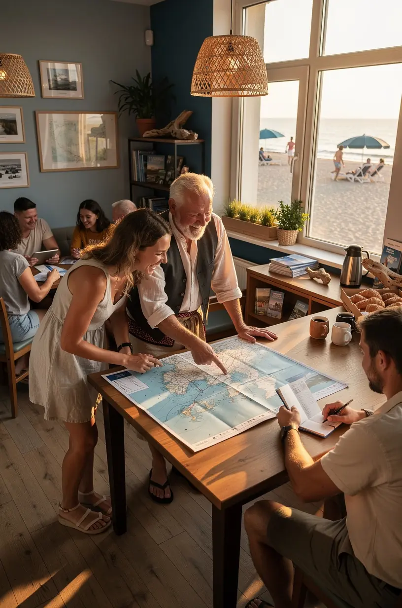 Kohalik majutuskoht saarel, kus on hubased toad ja looduslähedane õhkkond.